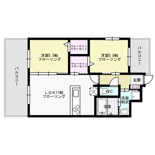 プランドール高砂 間取り