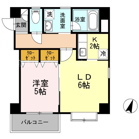 ルガーノ警固  間取り