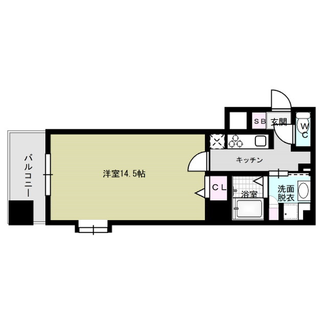 サヴォイジ・アトリウム 間取り