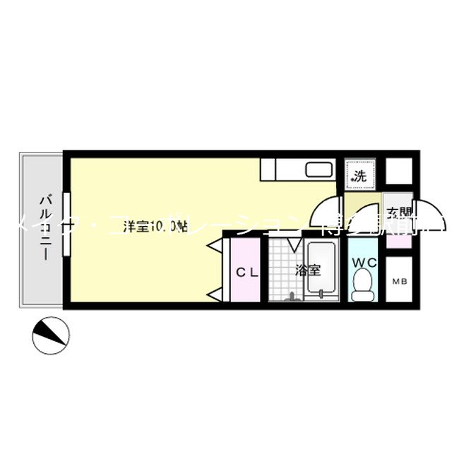 アド・ムーン博多 間取り