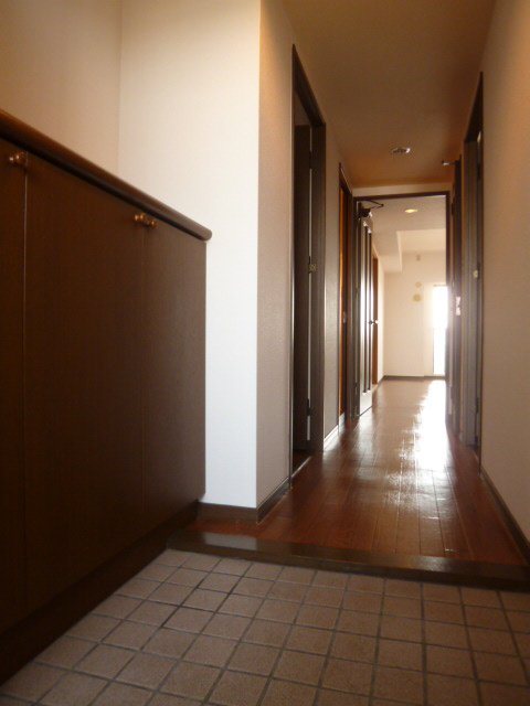 原パークホームズ 玄関