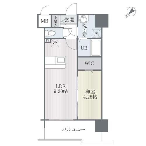 モダンパラッツォ博多riva 間取り