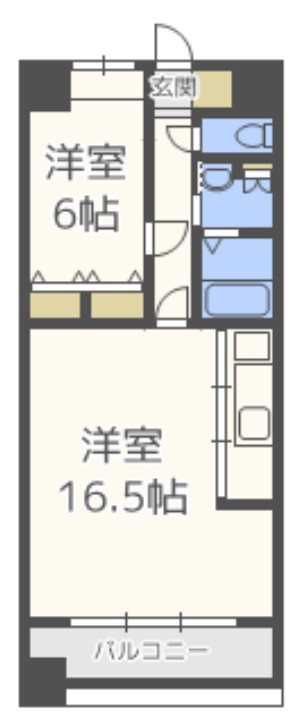 グランパーク天神 間取り