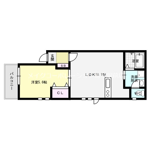 リテラ大濠公園 間取り