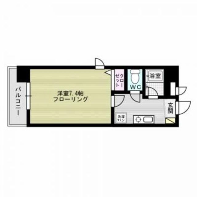 フリーデンス南天神  間取り