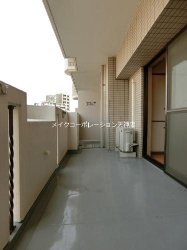 グランシャリオ高宮 ベランダ