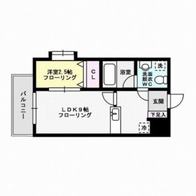 グランフォーレプライム天神東 間取り