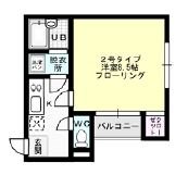 Ａレガート福大南 間取り