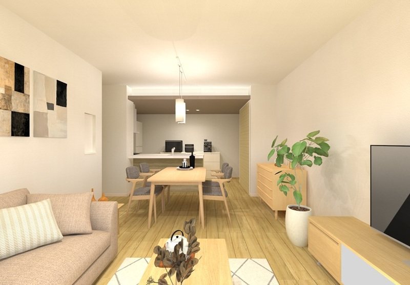 シャーメゾン光 リビング