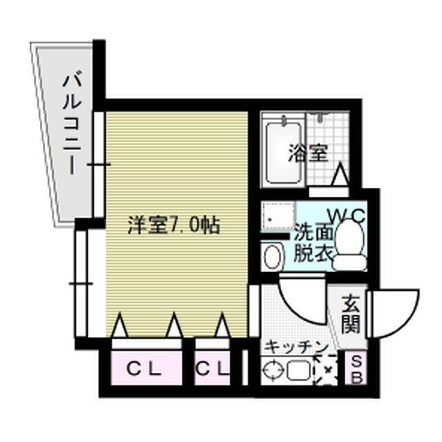 クレタ県庁前 間取り