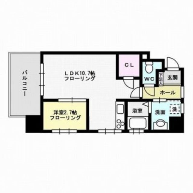 プリンシピオ赤坂  間取り