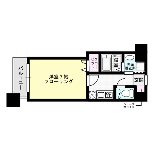 グランパーク天神   間取り