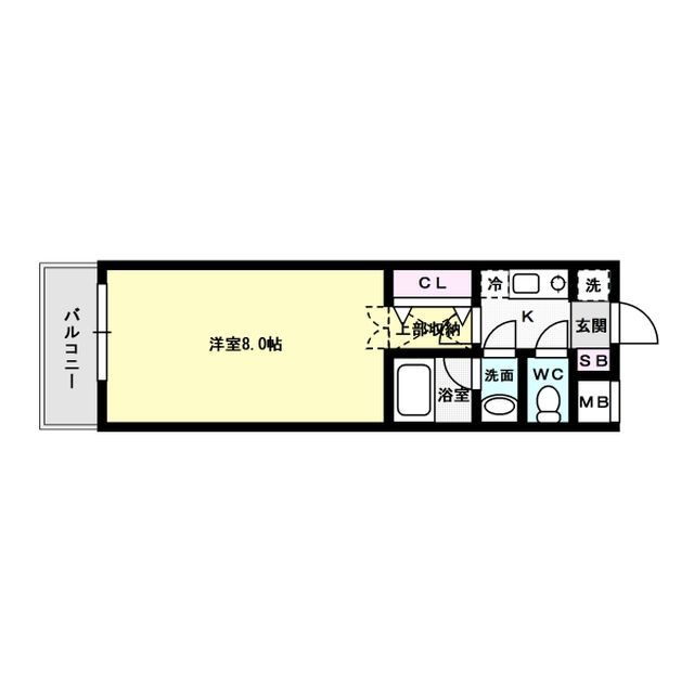 ピュアドームガーランド博多 間取り