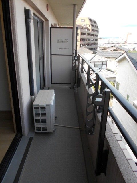 クリエート高宮 ベランダ