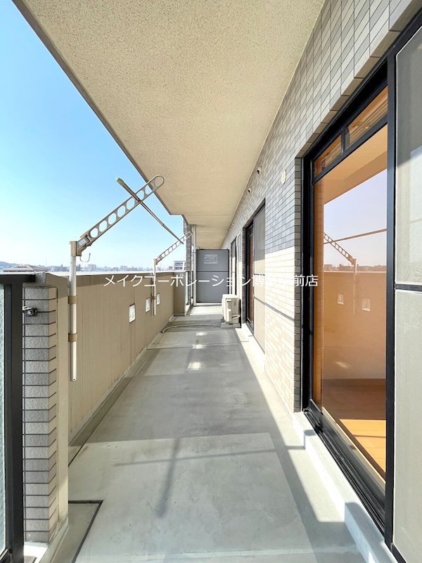 ヒルクレストアンビエンテ大橋 ベランダ