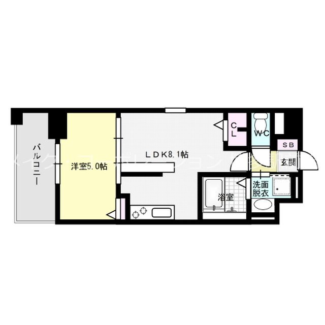 エルグランド東比恵 間取り