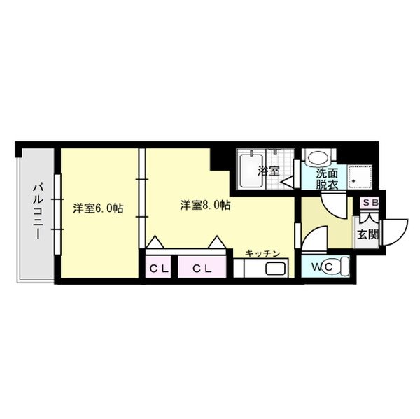 平尾弐番街ビル 間取り