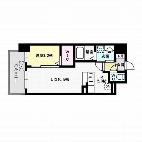 エンブレイス博多駅南  間取り