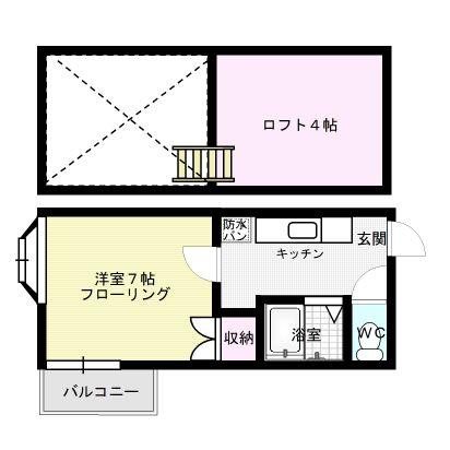 ファミール吉塚 間取り図