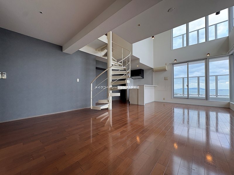 KDXレジデンス大濠ハーバービュータワー リビング