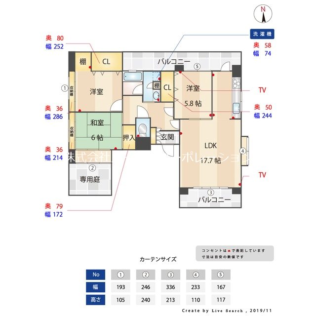 ジニアス皐月 間取り