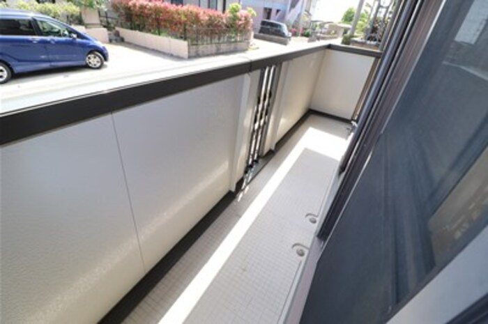 ウィルコートB棟 ベランダ