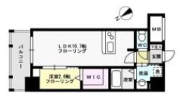 エンクレスト博多ハーモニー  間取り