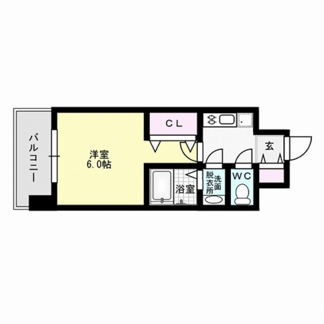 エステムプラザ博多駅南 間取り