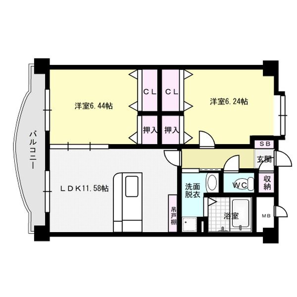 エントピア21 間取り図