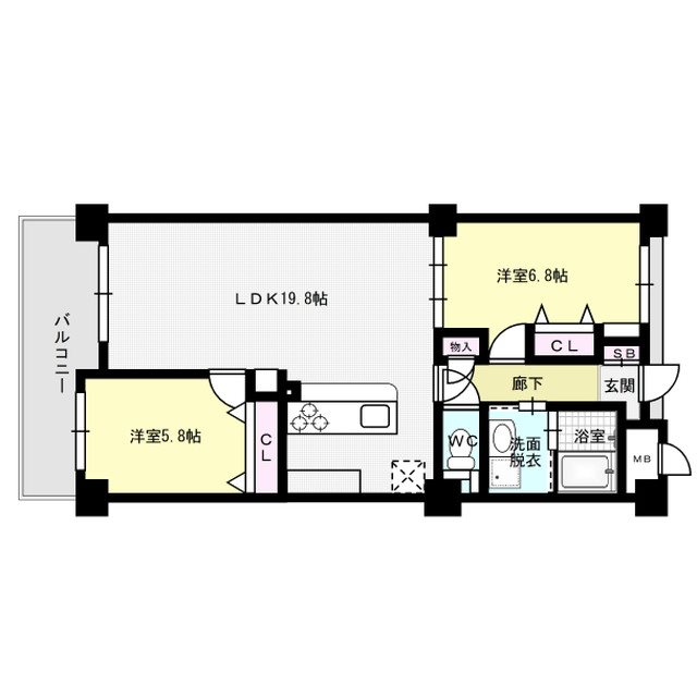 イルグランデ春町公園 間取り