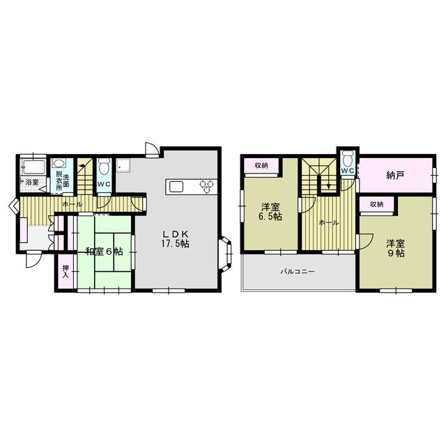 若葉台東2丁目貸家 間取り