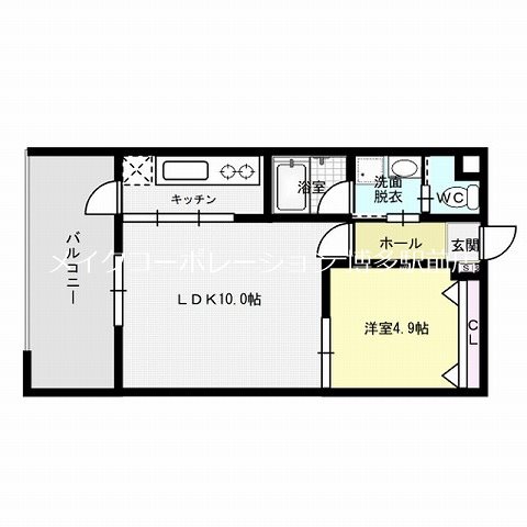 S-FORT筑紫通り 間取り