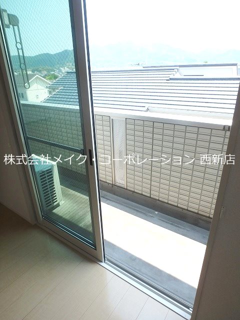 セゾンランタナⅡB棟 ベランダ