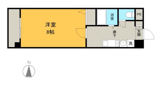 フローラルＡ博多 間取り