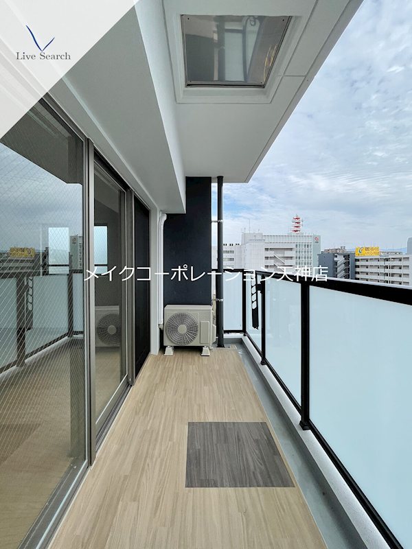 クロス天神南 ベランダ