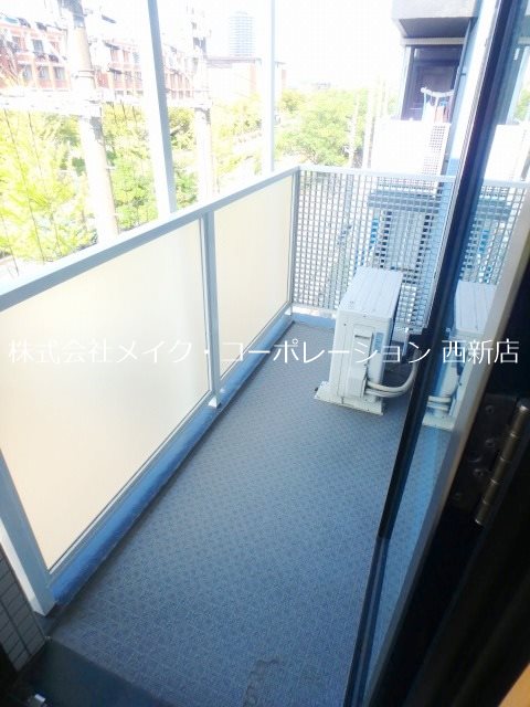 KDXレジデンス西新 ベランダ