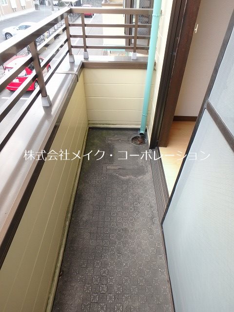 ウイングハイツⅡA棟 ベランダ