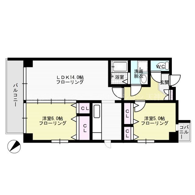 パーチェ輝国 間取り