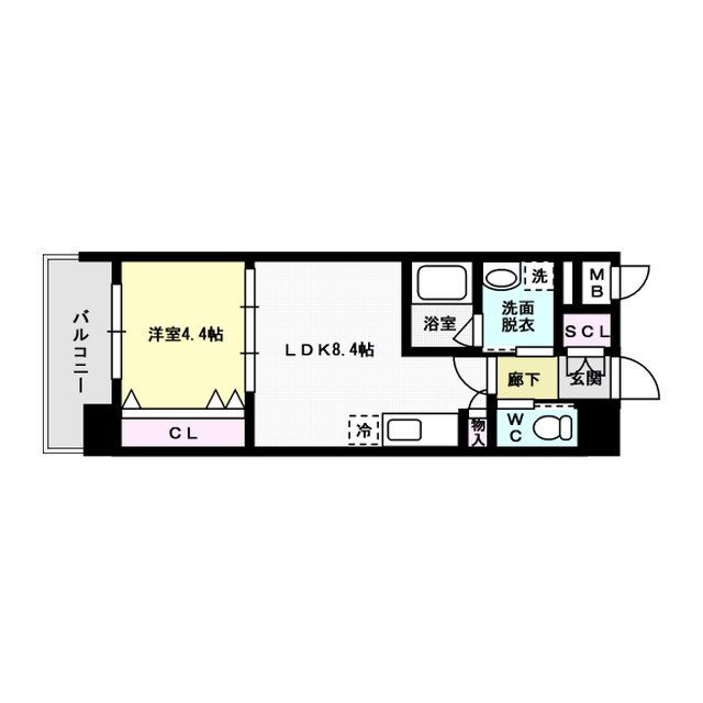 グランフォーレラグゼ箱崎 間取り