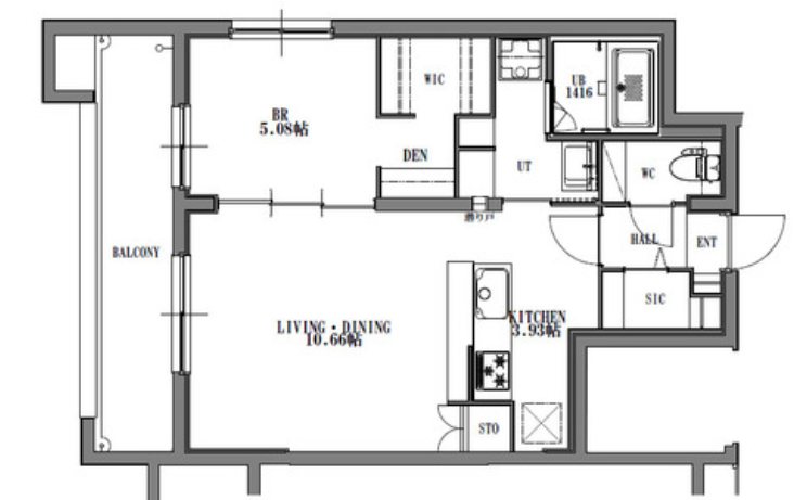 quador Contigo高宮  間取り