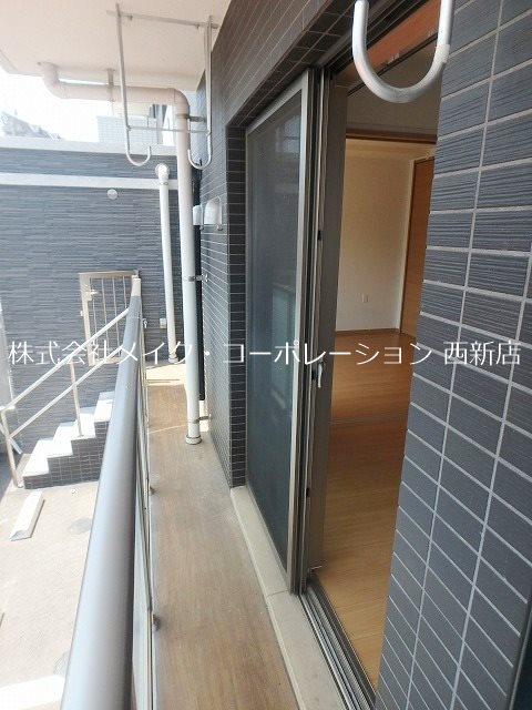 アネーロ城南Ⅱ～ネット無料～ ベランダ