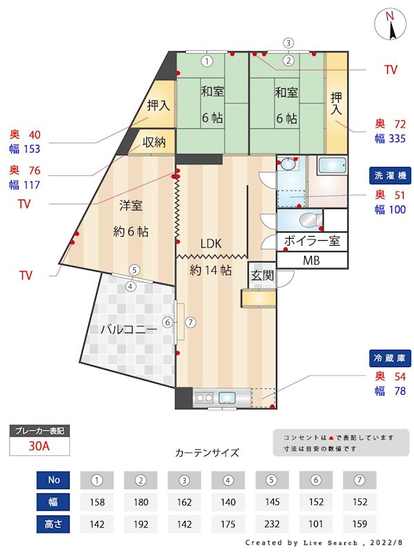 第5高宮コーポラス 間取り