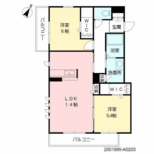 ベレオ那の川 間取り