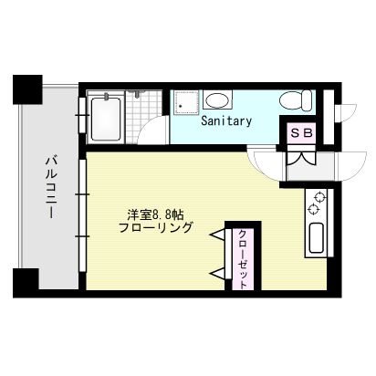 レジディア警固 間取り