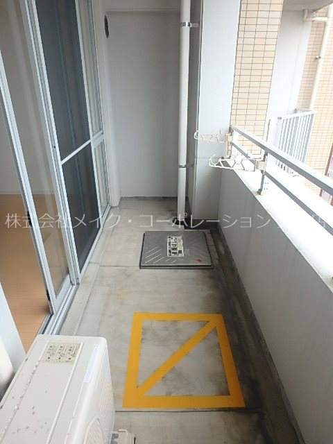 レジディア警固 ベランダ