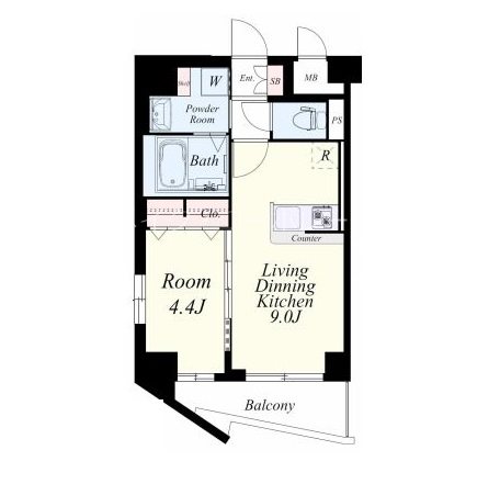 リシェ薬院 間取り