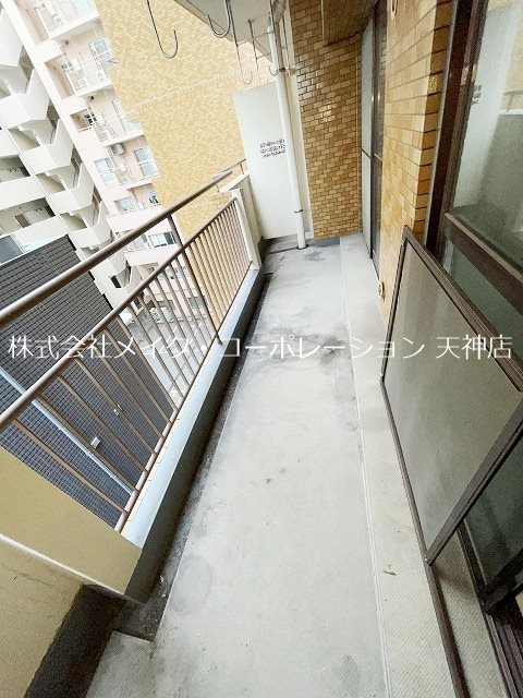 ダイアパレス薬院  ベランダ