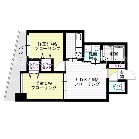 ティ・ファインズ平尾  間取り