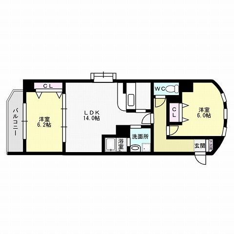 リュミエール博多 間取り