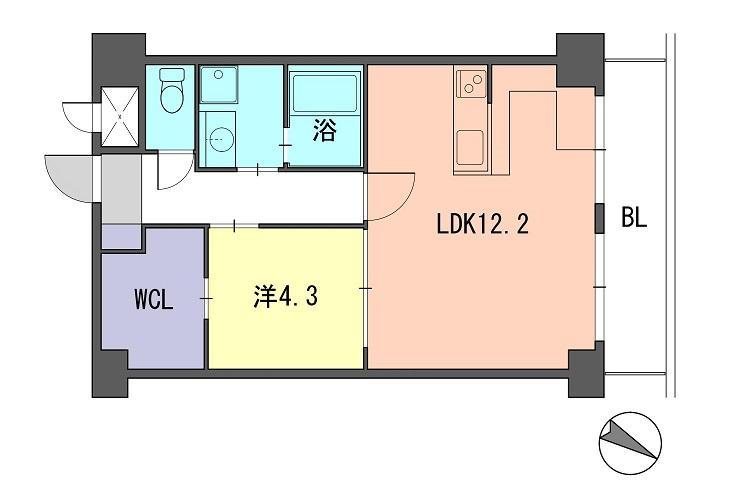レジデンス住吉 間取り